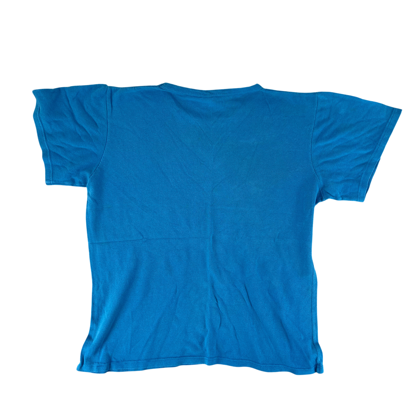 West German Army 70s Blue Training T Shirt - Medium Gr 6