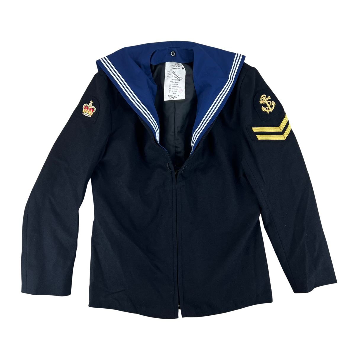 British Royal Navy Class II Jumper Sailor's Top - Large 116R