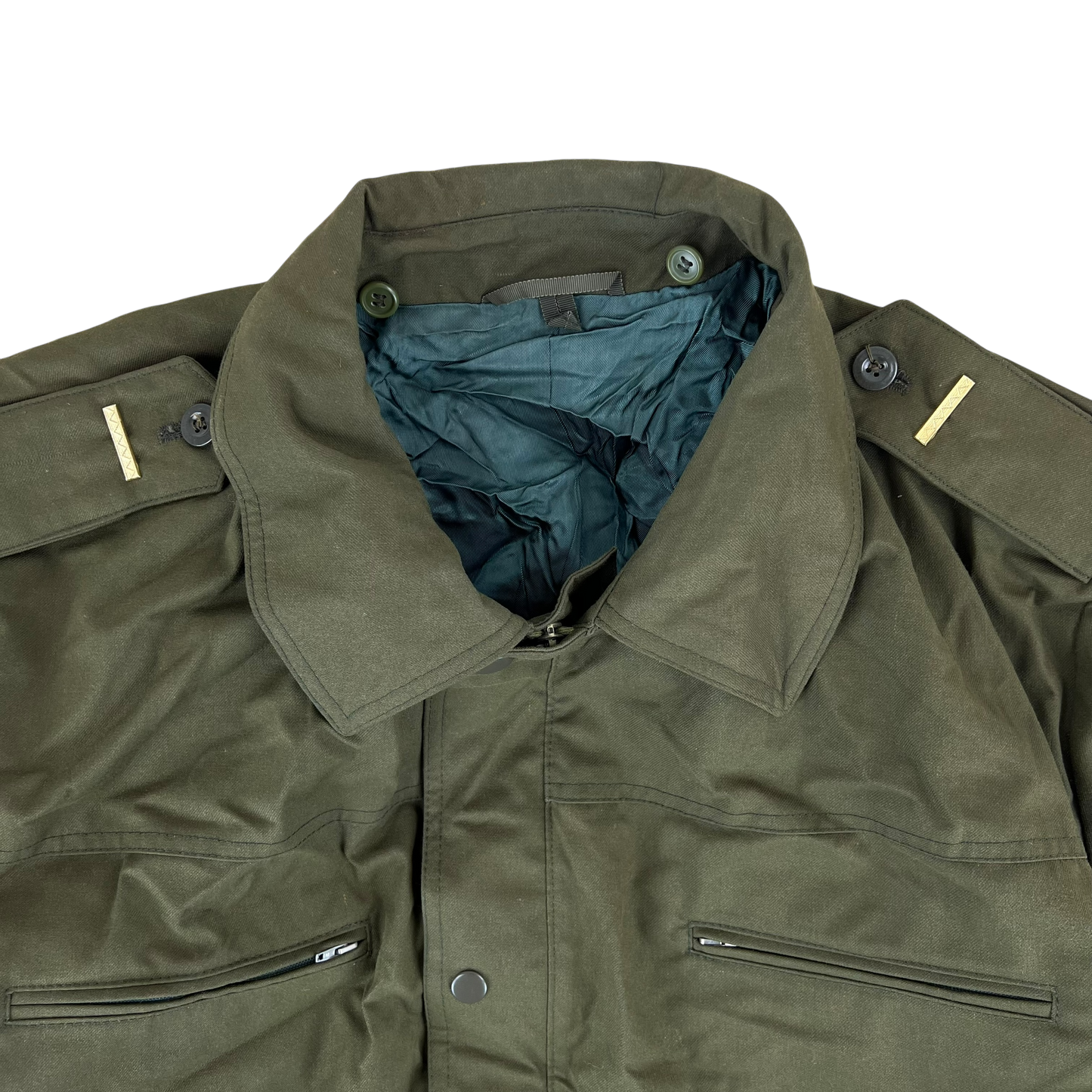 Czechoslovak Army M85 Guard's Coat Olive Green - X Large