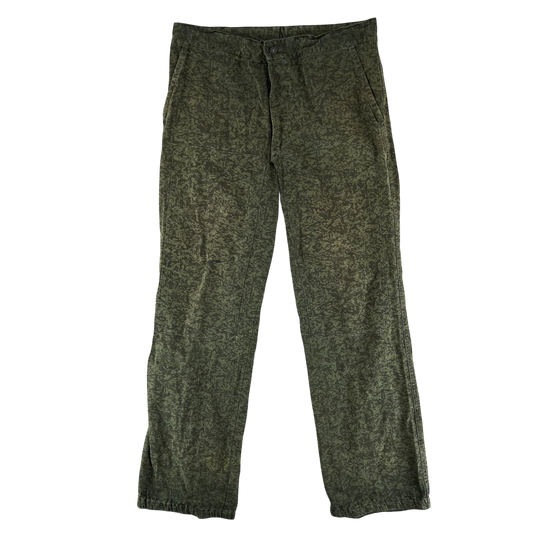 Czech Army Vz.92 Camouflage Work Trousers - W37 L33.5