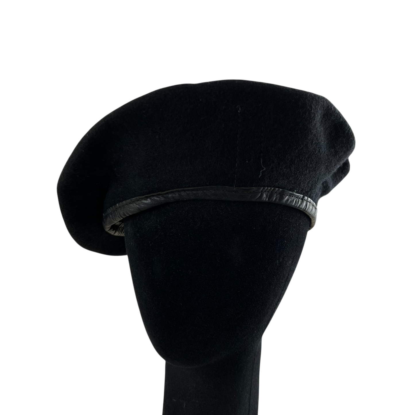 Finnish Navy M91 Black Beret - Medium 57cm