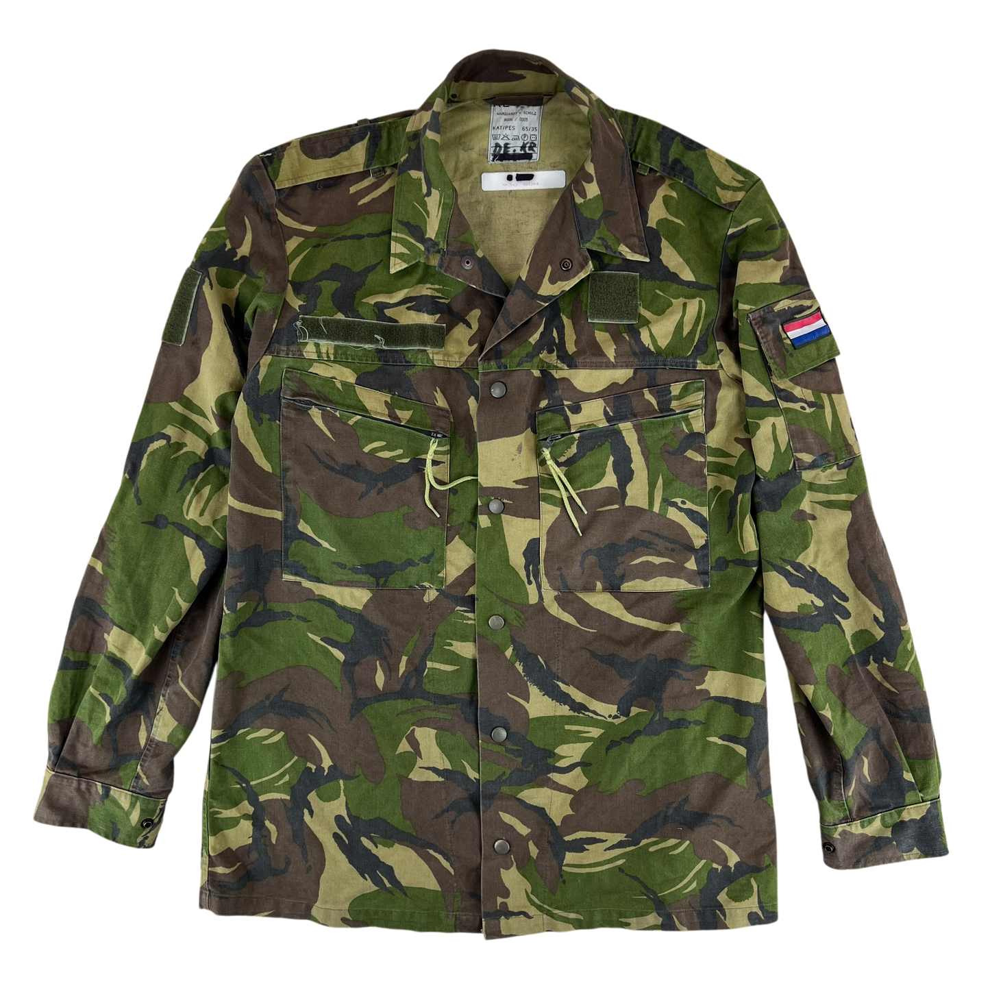 Dutch Army M93 DPM Woodland Camouflage Jacket - Medium