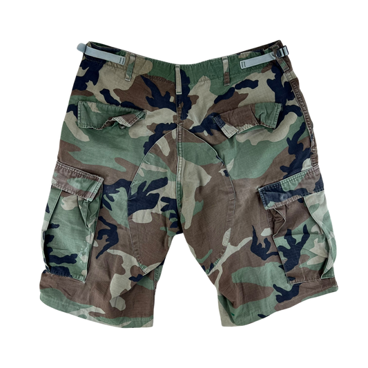 US Army M81 Woodland Camouflage Shorts - W34