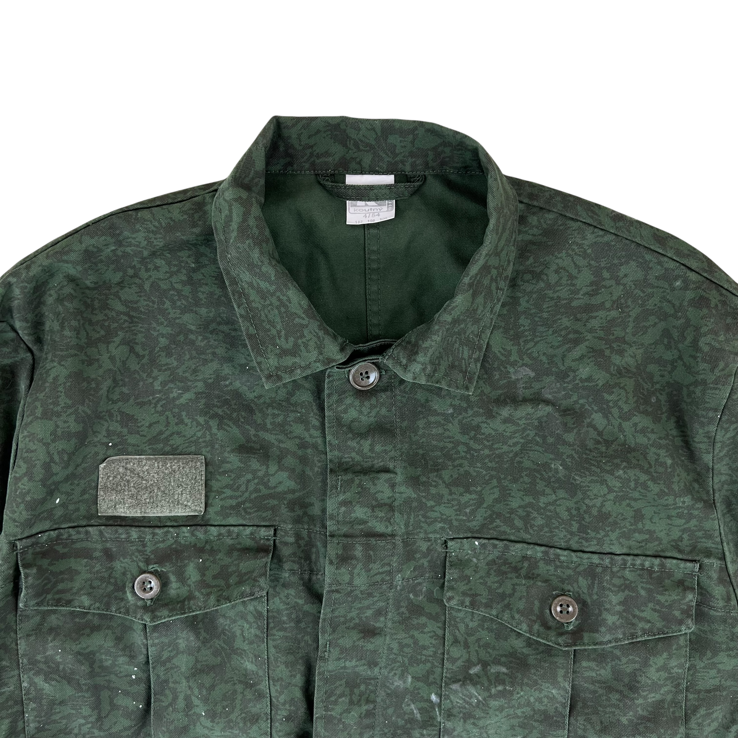 Czech Army Vz.92 Camouflage Work Uniform Jacket - Large