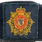 British Army Beret w/ Patch Navy Wool - Royal Logistics Corps - X Small 54cm