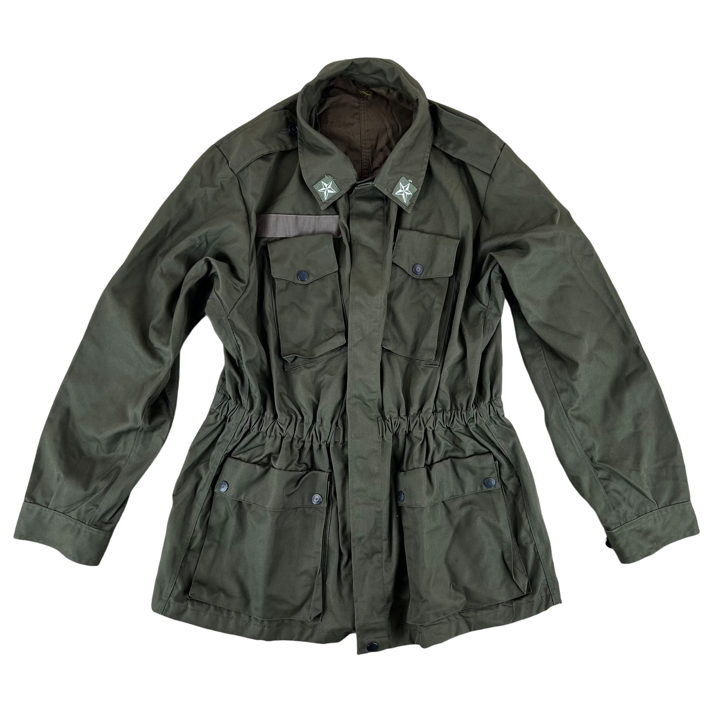 Italian Army Olive Drab Roma 75 Safari Jacket - Medium