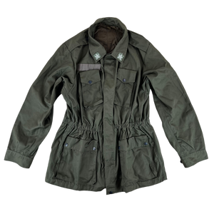 Italian Army Olive Drab Roma 75 Safari Jacket - Medium