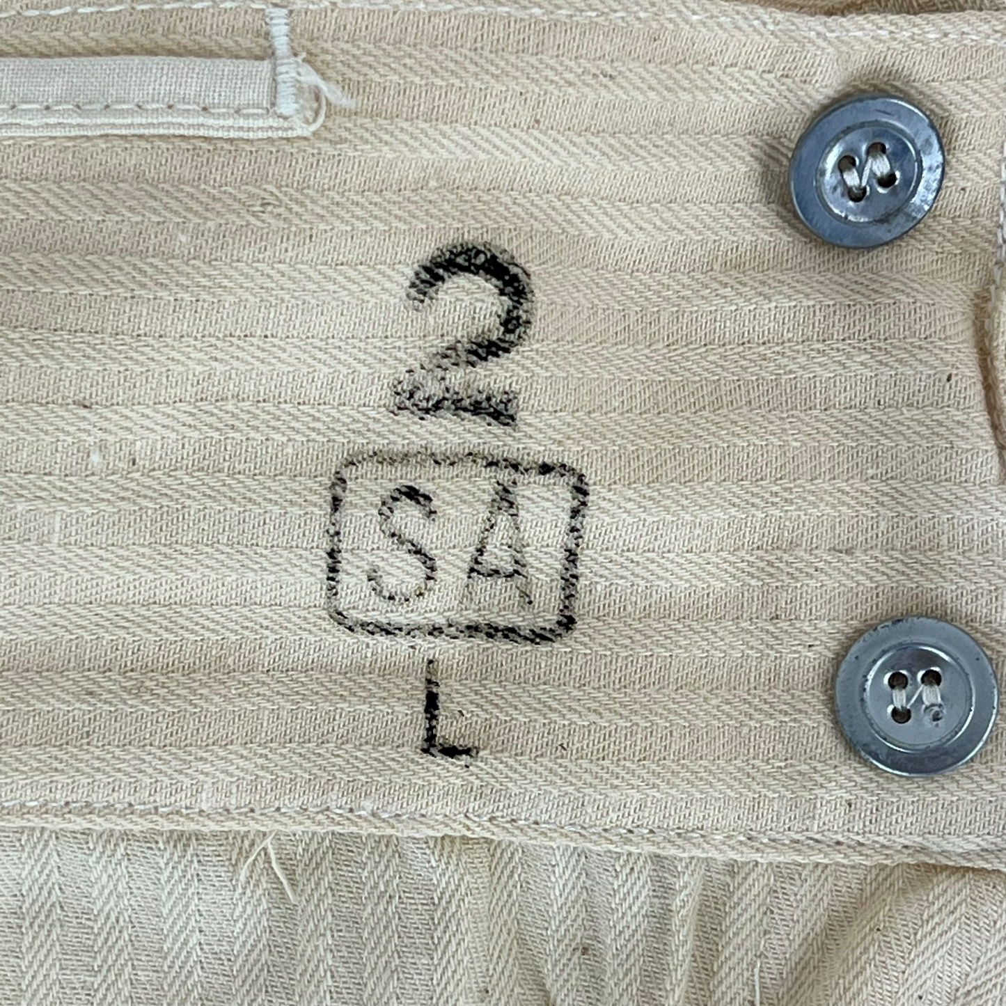 Finnish Army WW2 Medical Pyjama Bottoms - W33 L29.5