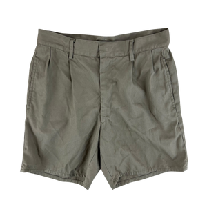 Italian Army 80s Stone Chino Shorts - W29