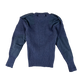 British RAF Wool V Neck Pullover Jersey Jumper - Small