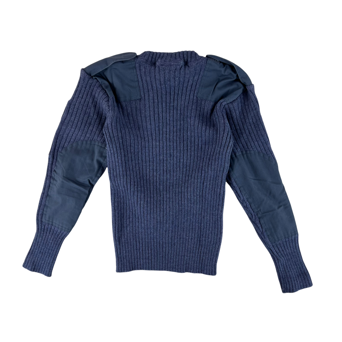 British RAF Wool V Neck Pullover Jersey Jumper - Small