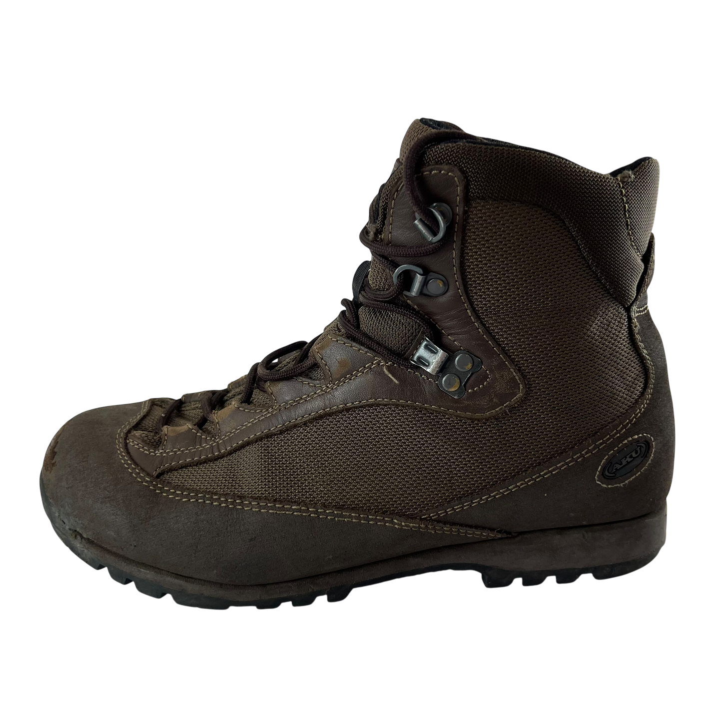 British Army AKU Brown Combat Boots - Size 8M