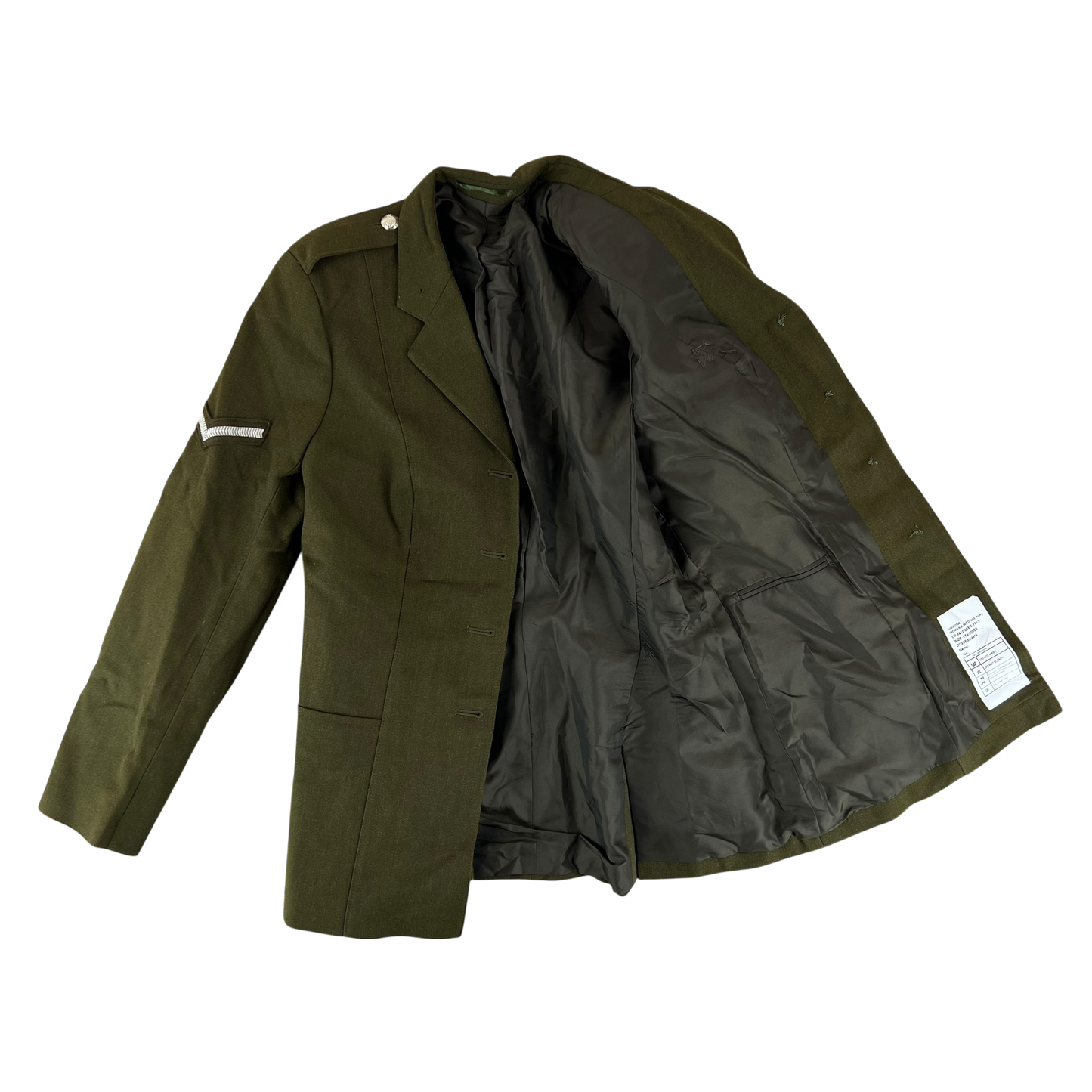 British Army 1980 Pattern Women's No. 2 Olive Green Dress Jacket - Medical Corps - Medium 178/100
