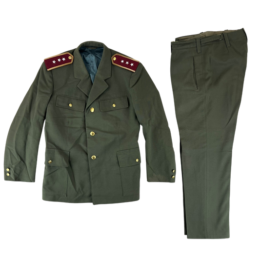 Czechoslovak Army Officer's Uniform Jacket & Trouser Set - Medium