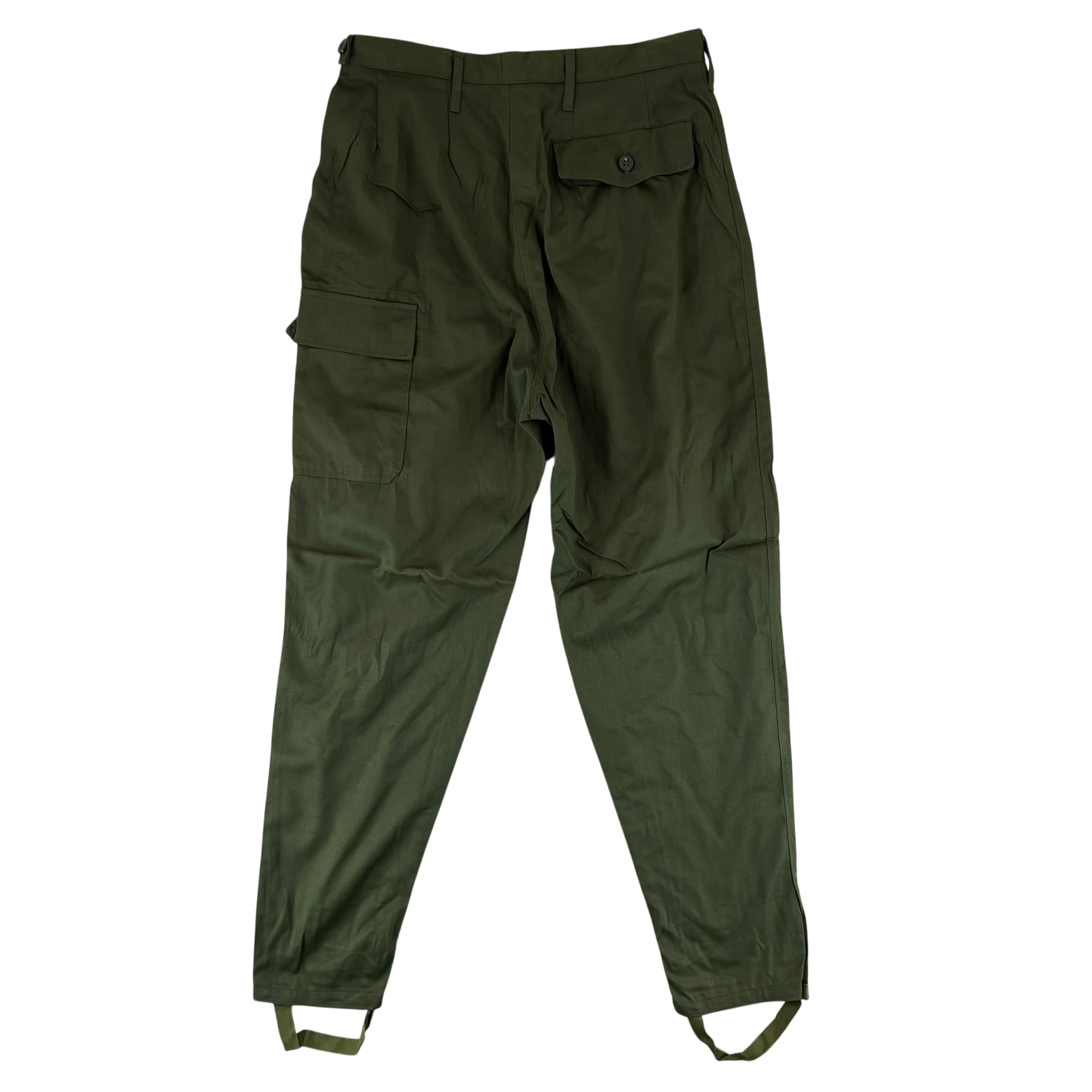 Czechoslovak Army M85 Women's Olive Green Trousers - W31 L30.5