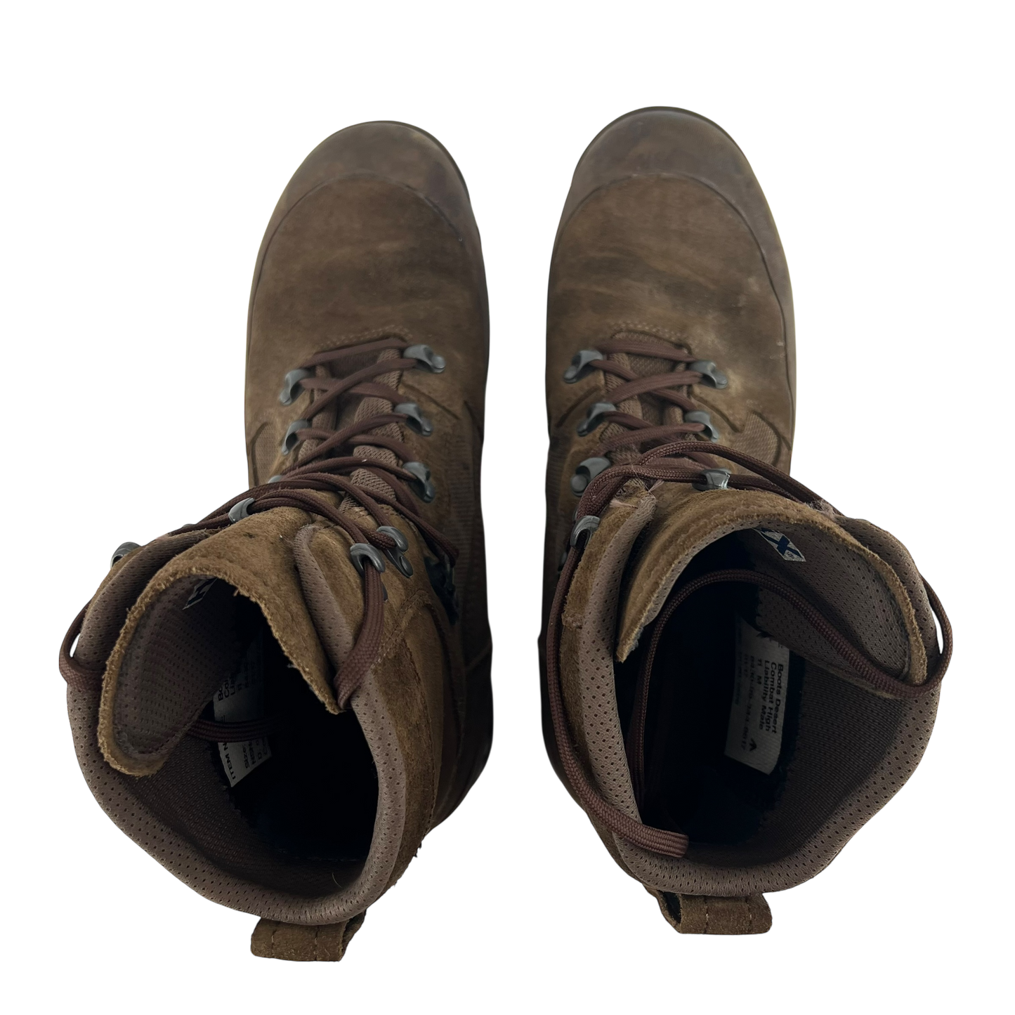 British Army HAIX Brown Desert Combat Boots - Size 11M