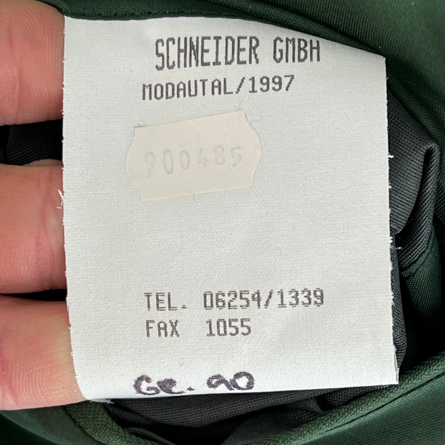 German Police Green Dress Jacket - Medium
