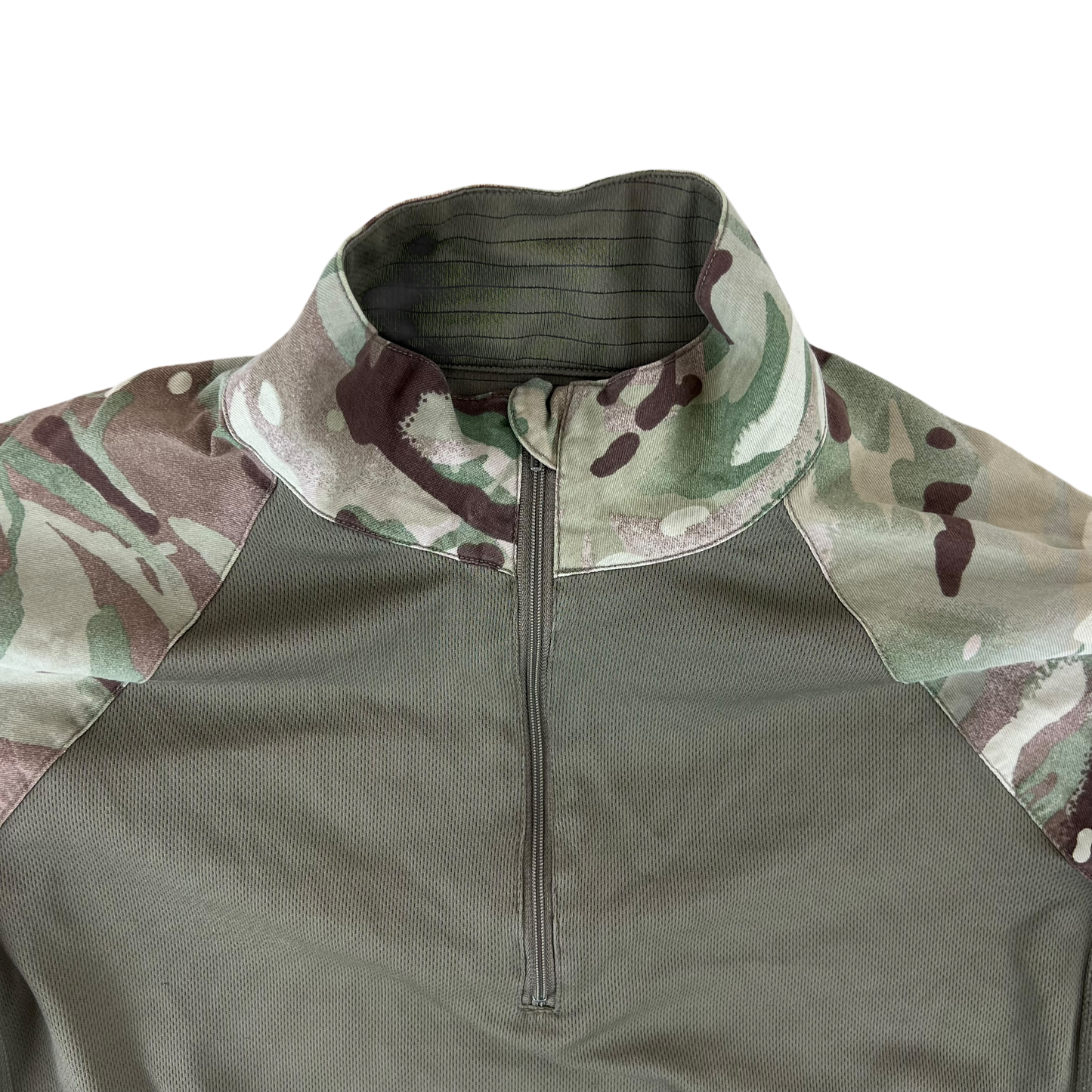 British Army MTP Camouflage Olive Green UBACS Combat Shirt - Medium