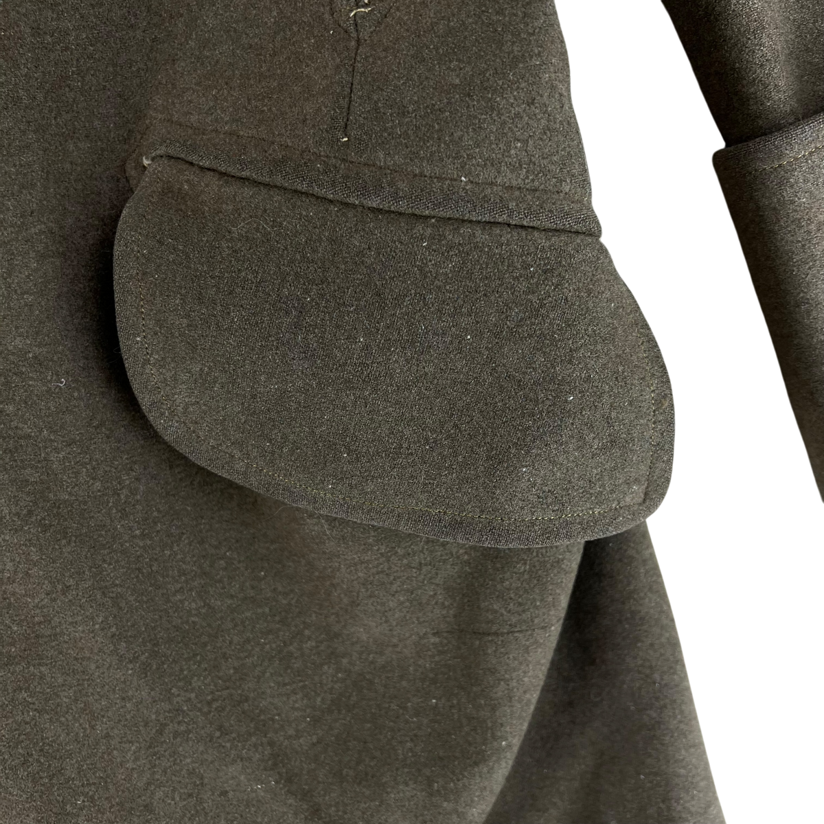 British Army WW2 1940 Pattern Wool Greatcoat - Royal Engineers - Medium