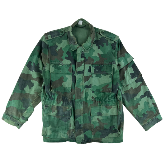 Serbian Army M93 Oak Leaf Camouflage Field Jacket - Large