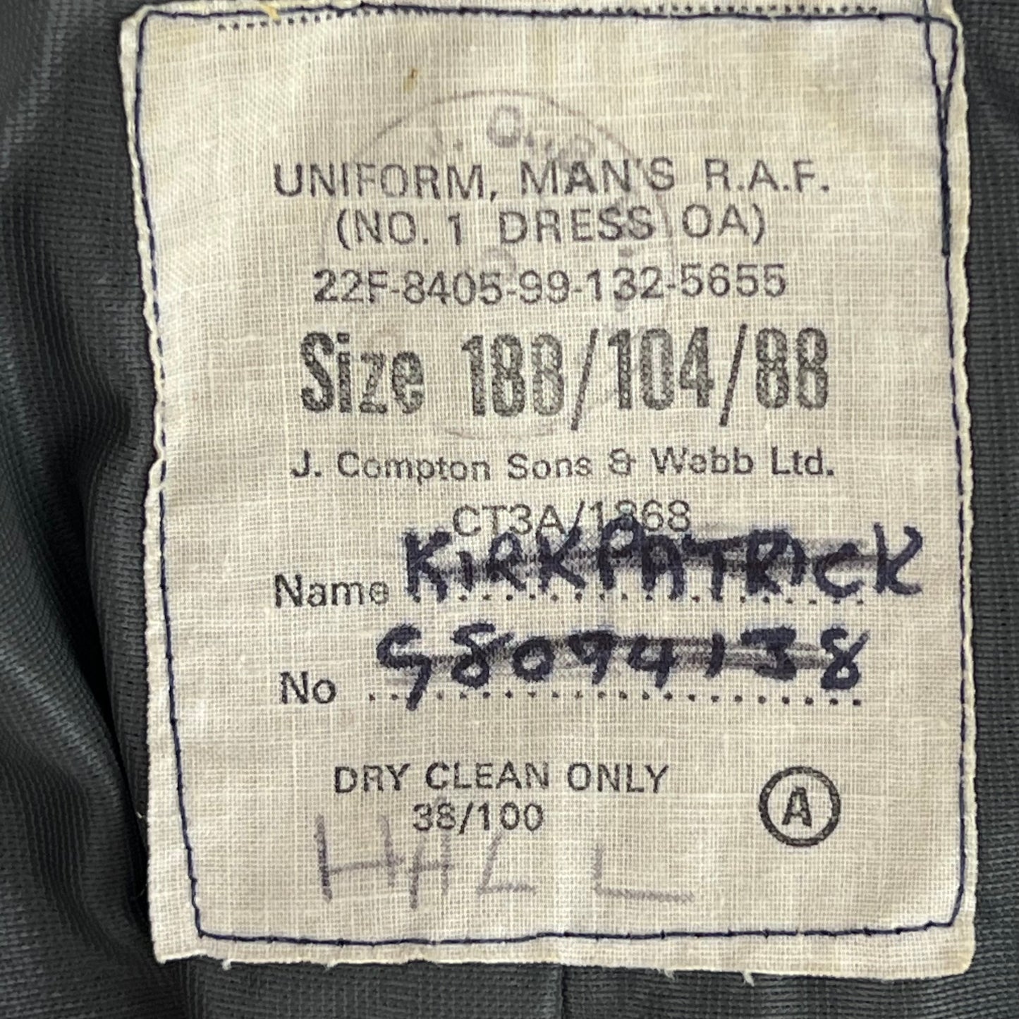 British Royal Air Force No. 1 Dress Jacket - Medium