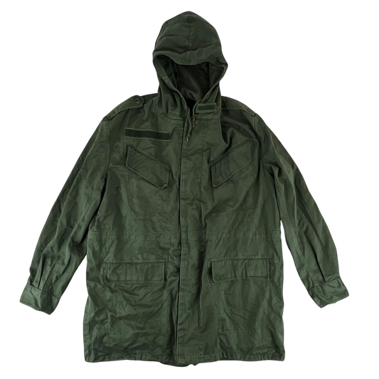 Belgian Army M88 Olive Green Coat - X Large
