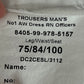 British Royal Navy Officer's White No. 1 AW Dress Trousers - W32 L28