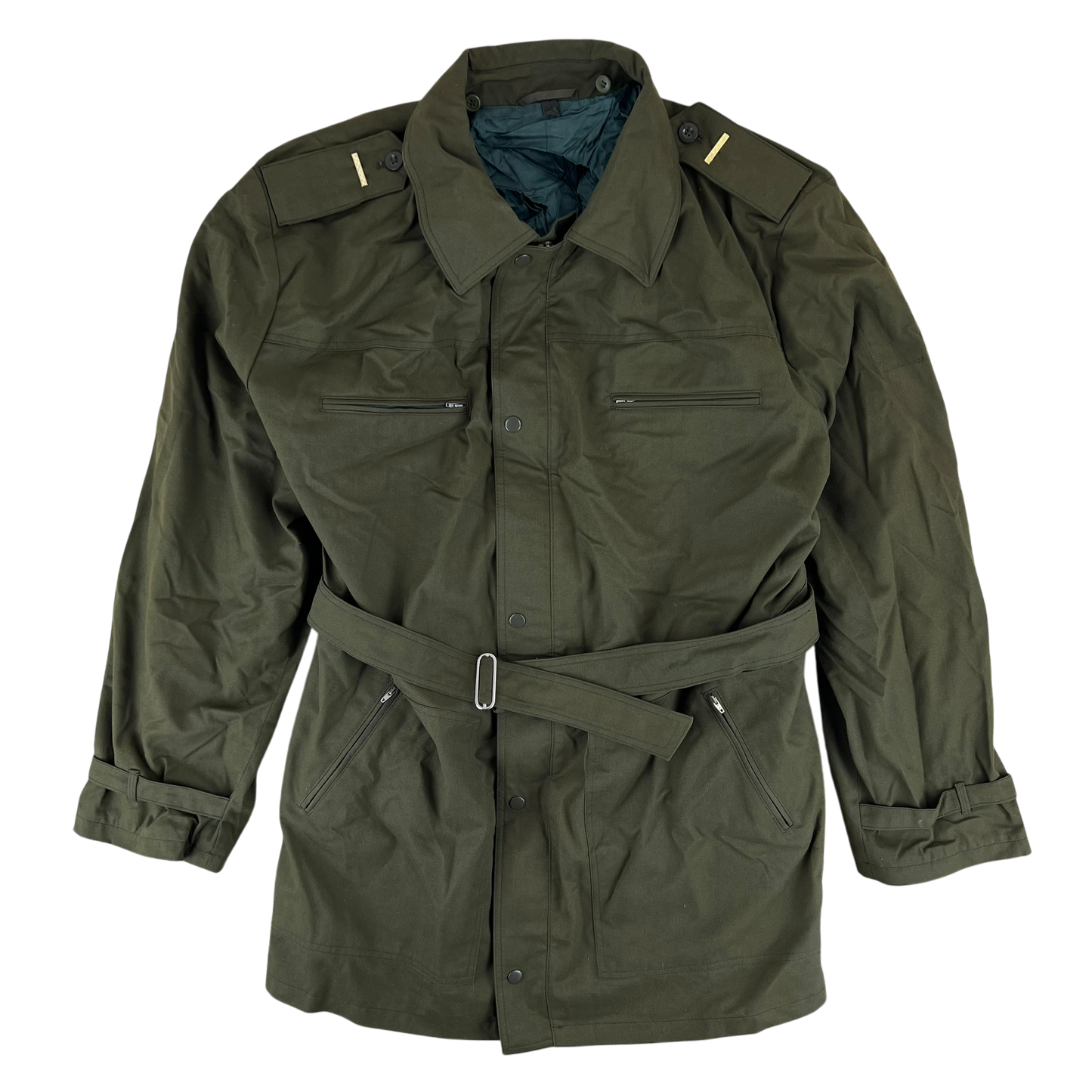 Czechoslovak Army M85 Guard's Coat Olive Green - X Large