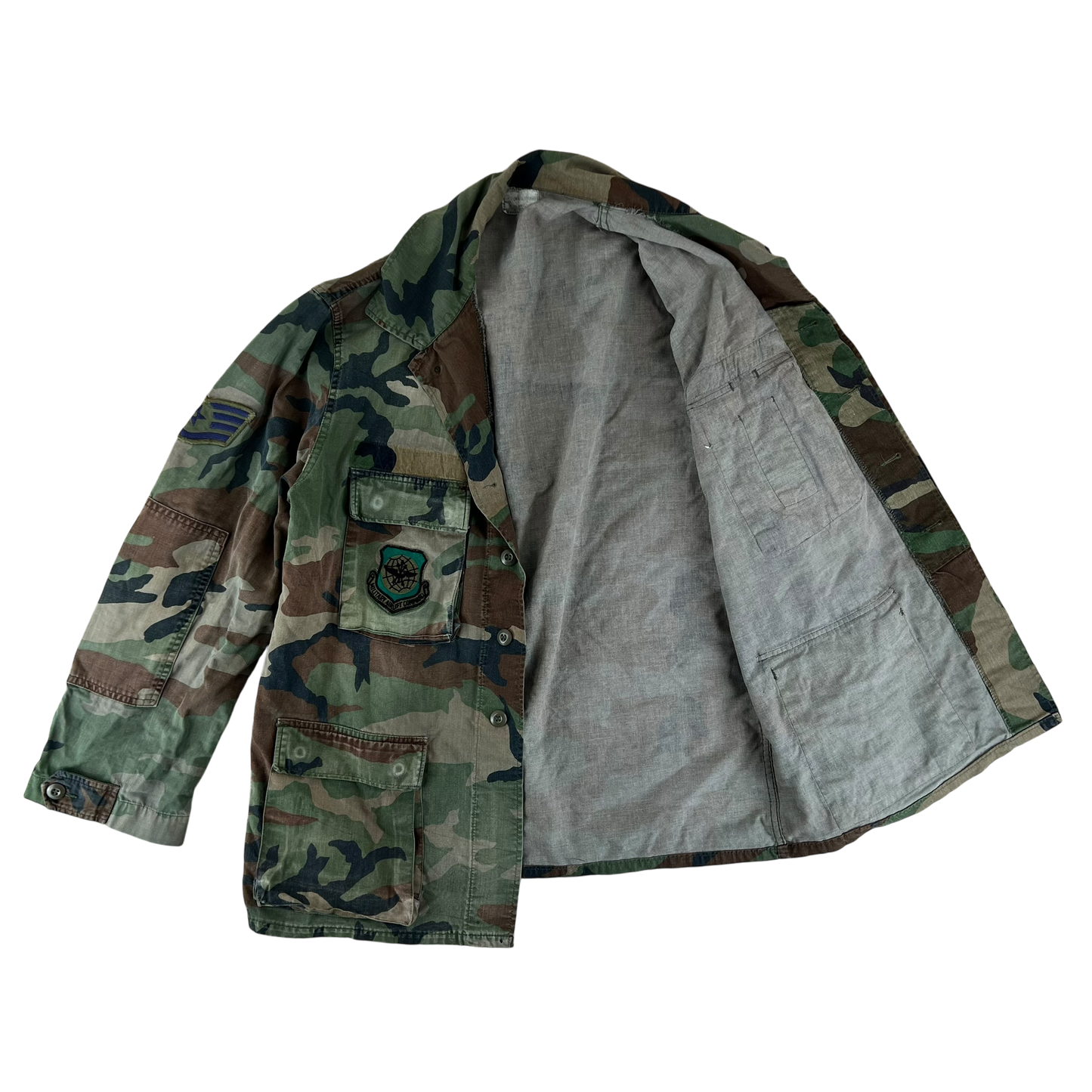 US Army M81 Woodland Camouflage BDU Combat Jacket -
