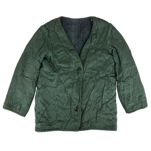 Greek Army M65 Faux Fur Jacket Liner - Small