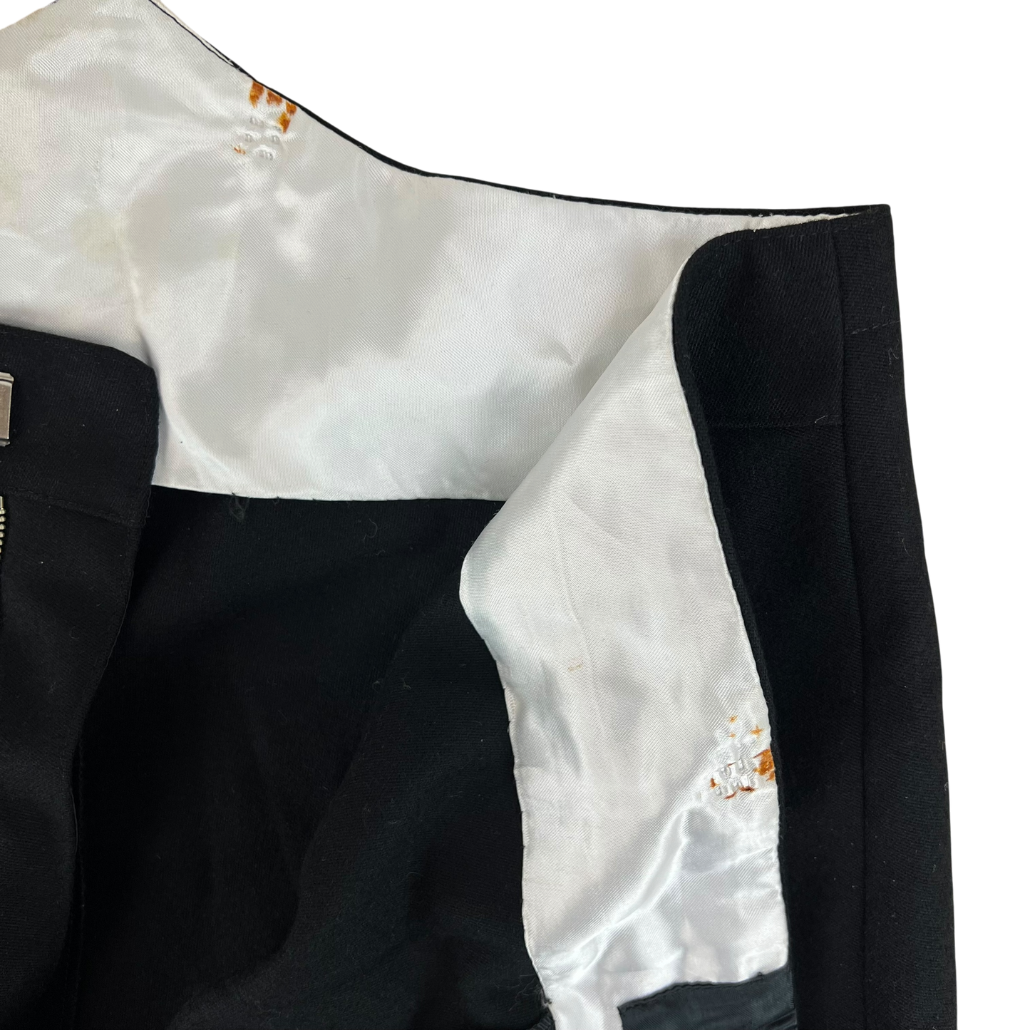 British Royal Navy 80s No. 7 Mess Dress Trousers - W42 L27