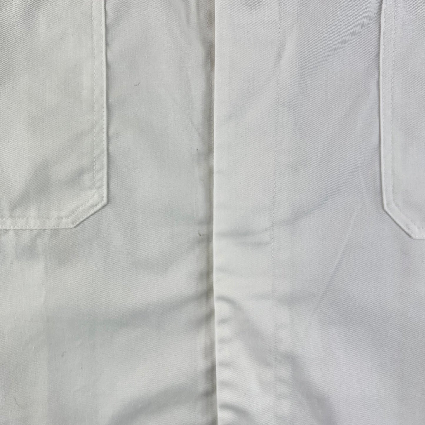 British Royal Navy White Dust Coat Overall - X Large