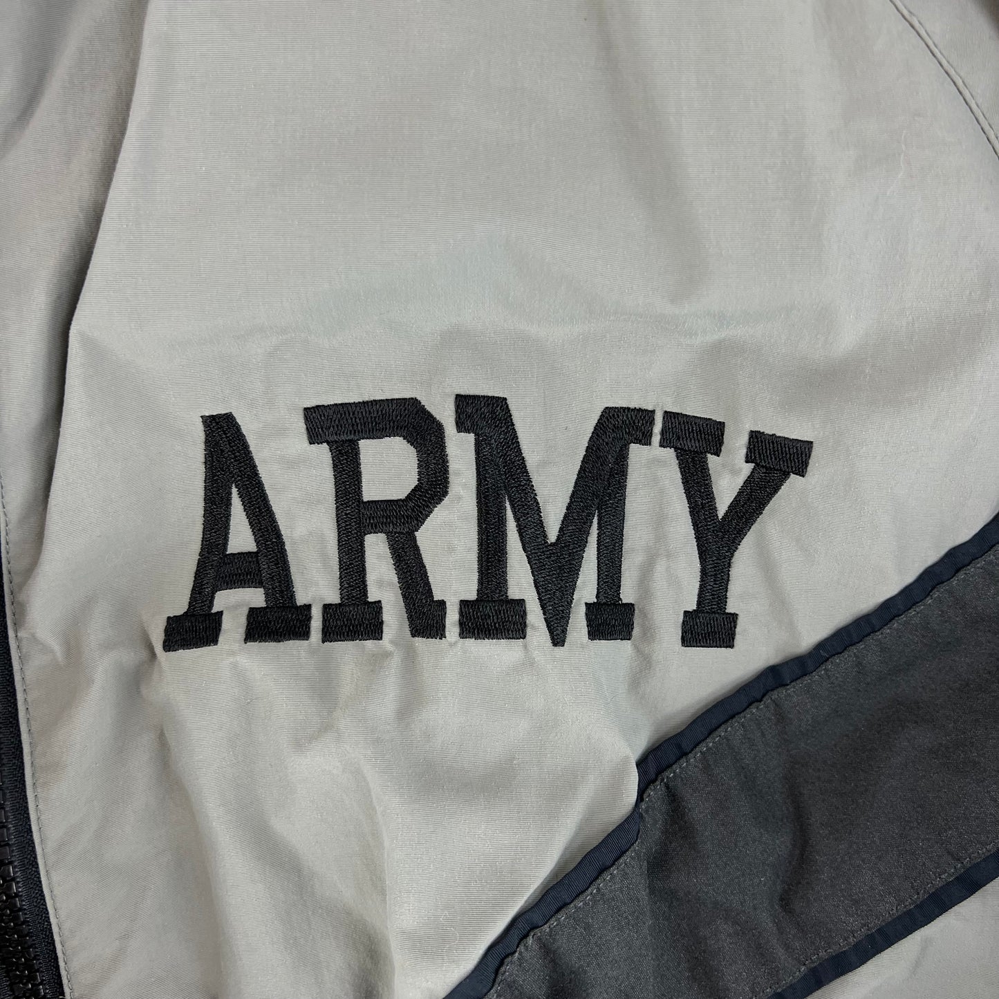 US Army Grey PTU Track Jacket - X Large