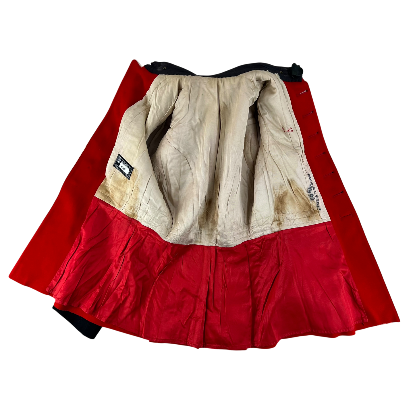British Army Red Tunic Jacket - Queen's Division Minden Band - Medium
