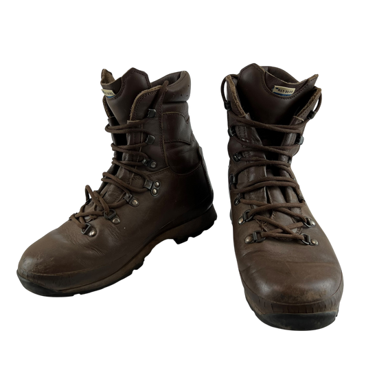 British Army Altberg Defender Brown Combat Boots - Size 7M