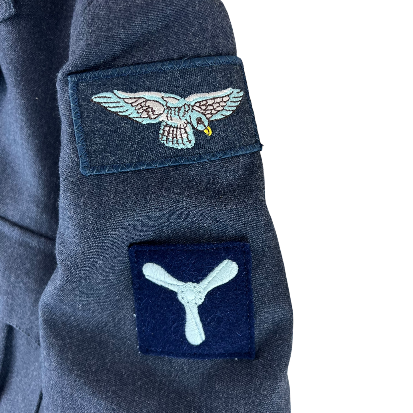 British Royal Air Force No. 1 O.A. Dress Jacket w/ Belt - Medium