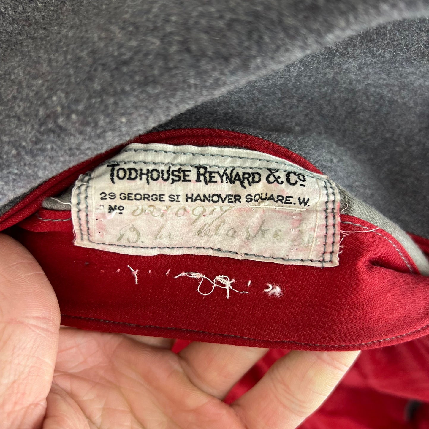 British Army 30s Footguards Officer's Double Breasted Wool Greatcoat - Coldstream Guards - Small