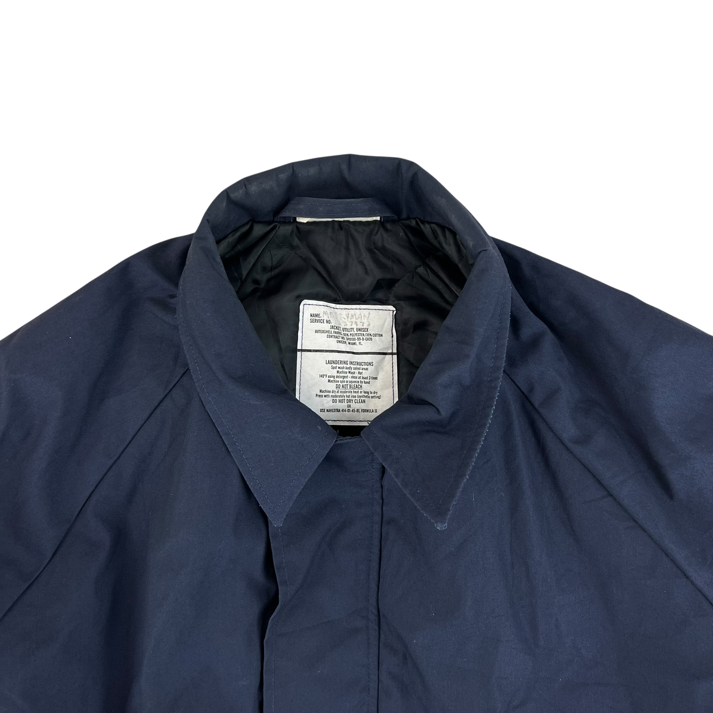 US Air Force Blue Utility Bomber Jacket - Medium
