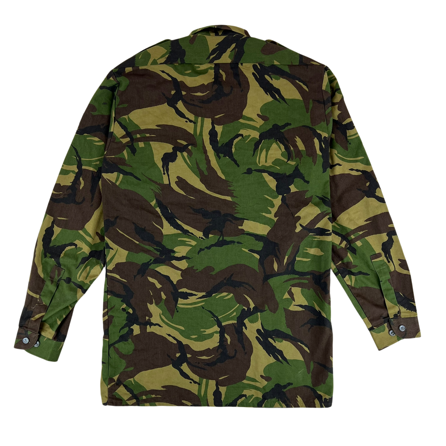 Dutch Army Field Shirt DPM Woodland Camouflage Long Sleeve - Medium