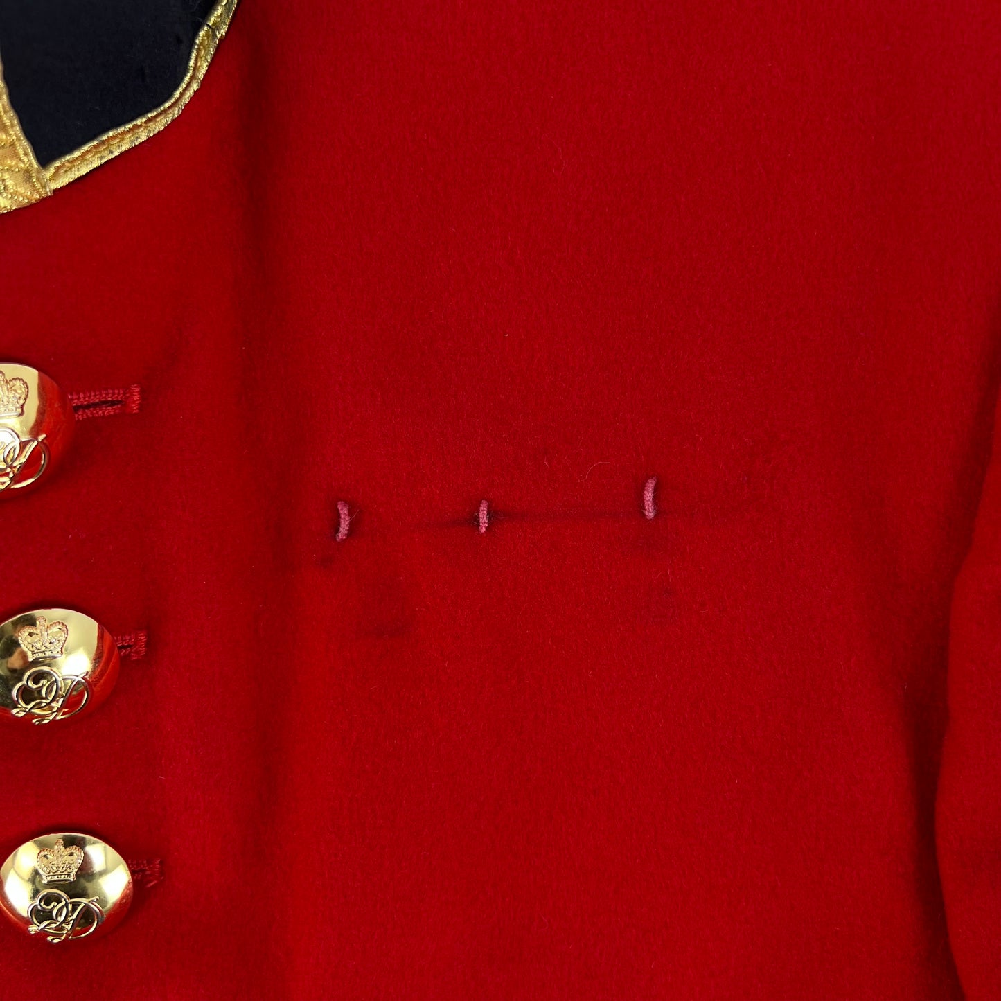 British Army Red Tunic Jacket - Queen's Division Minden Band - Medium