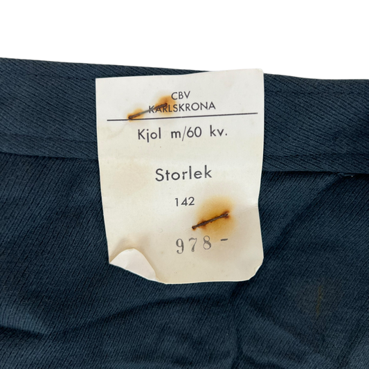 Swedish Air Force M60 Dress Skirt - W26 L30