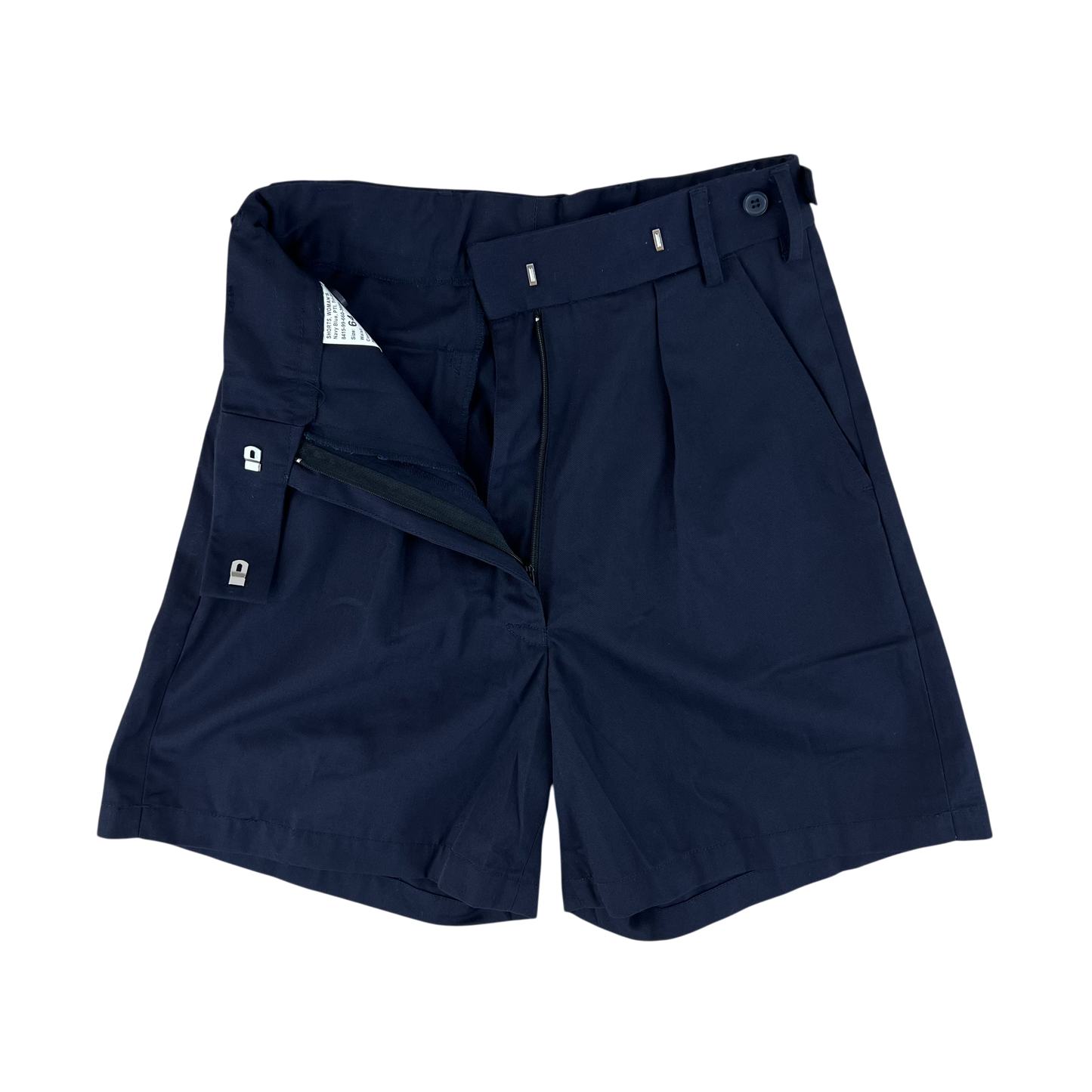British Army / Tri-Services Women's Navy Blue PTI Shorts - W25