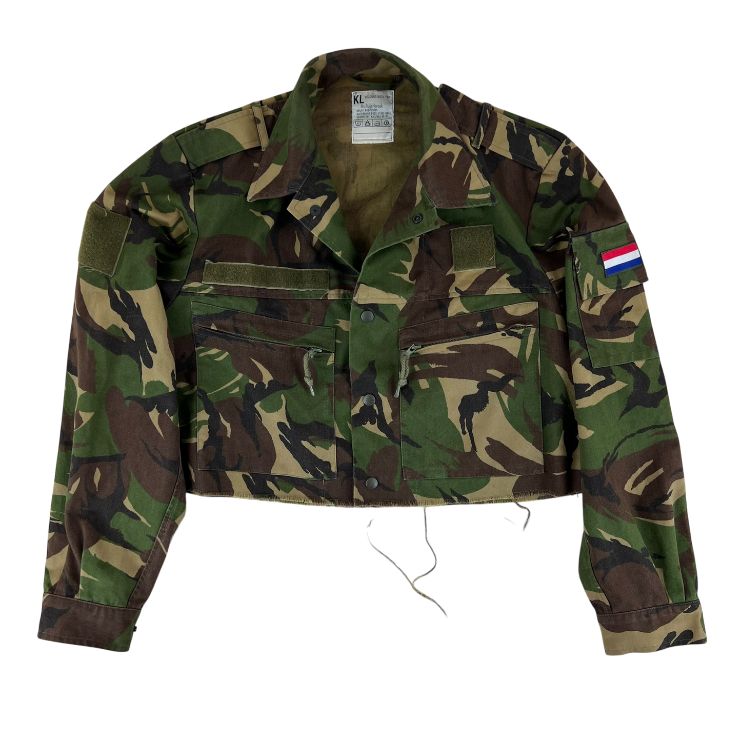 Dutch Army M93 DPM Woodland Camouflage Field Tailored Jacket - Medium