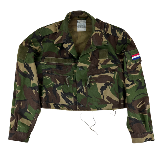 Dutch Army M93 DPM Woodland Camouflage Field Tailored Jacket - Medium