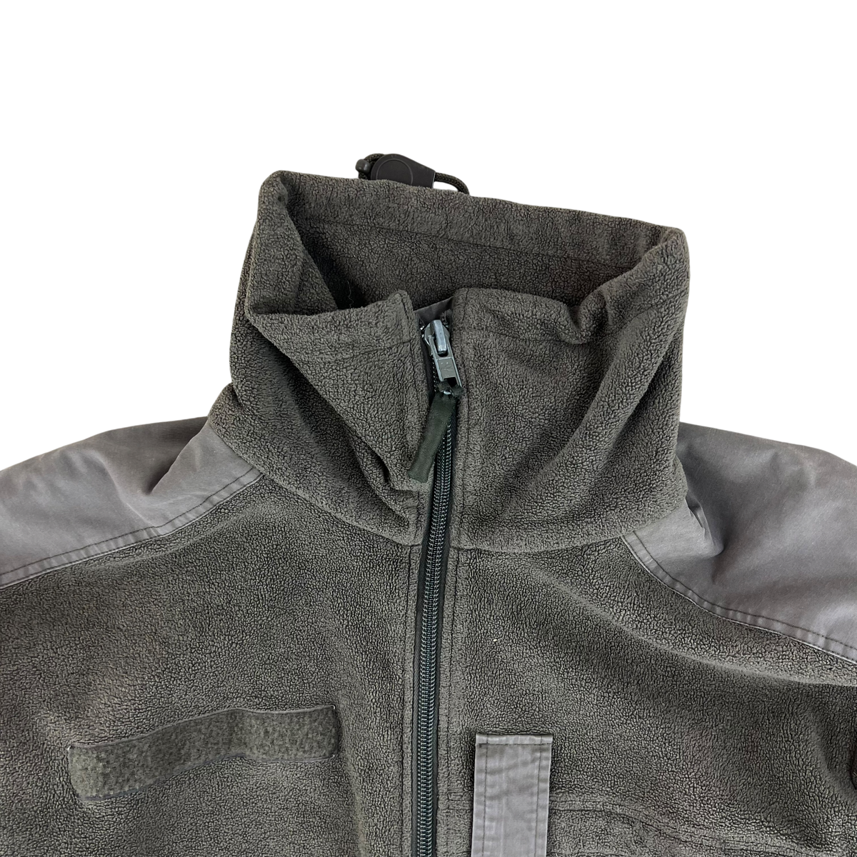 Austrian Army Olive Fleece Cardigan - Large 104-108 V/VI