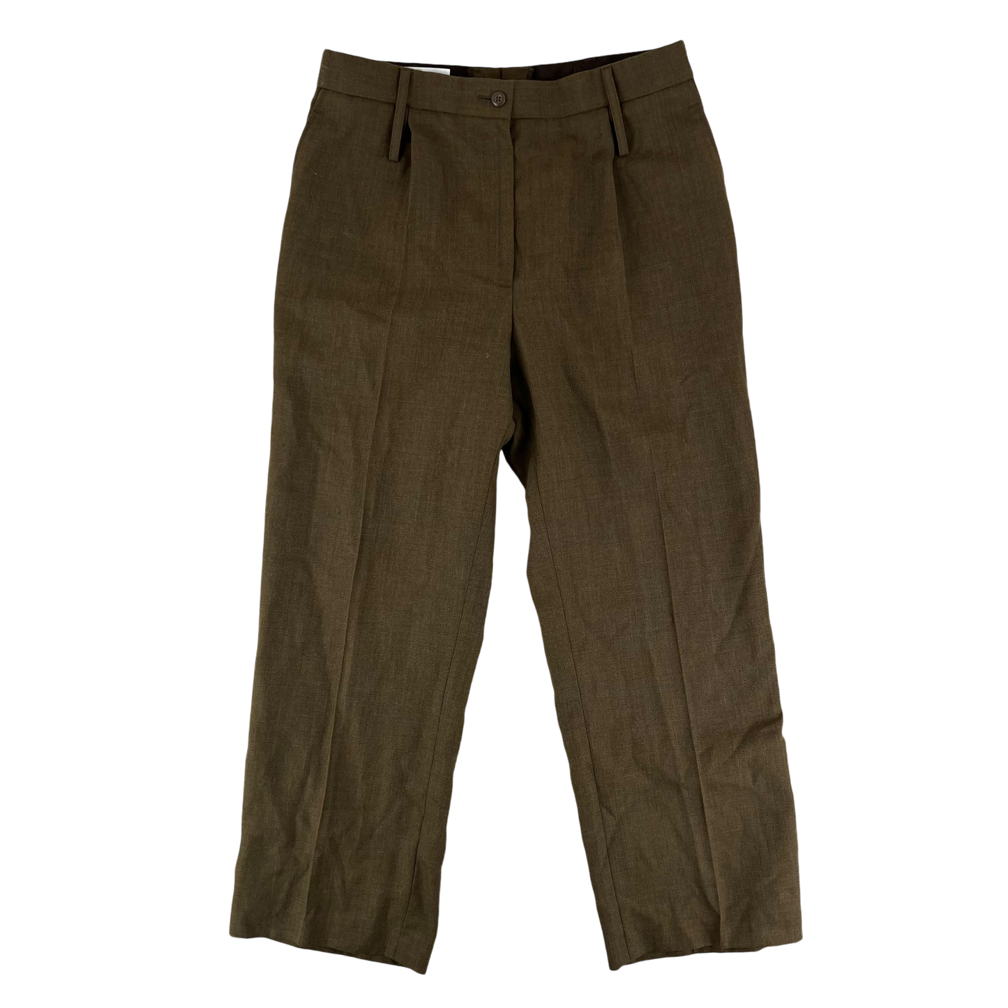 British Army No. 2 FAD Barracks Brown Women's Slacks Trousers - W32 L26 82/80