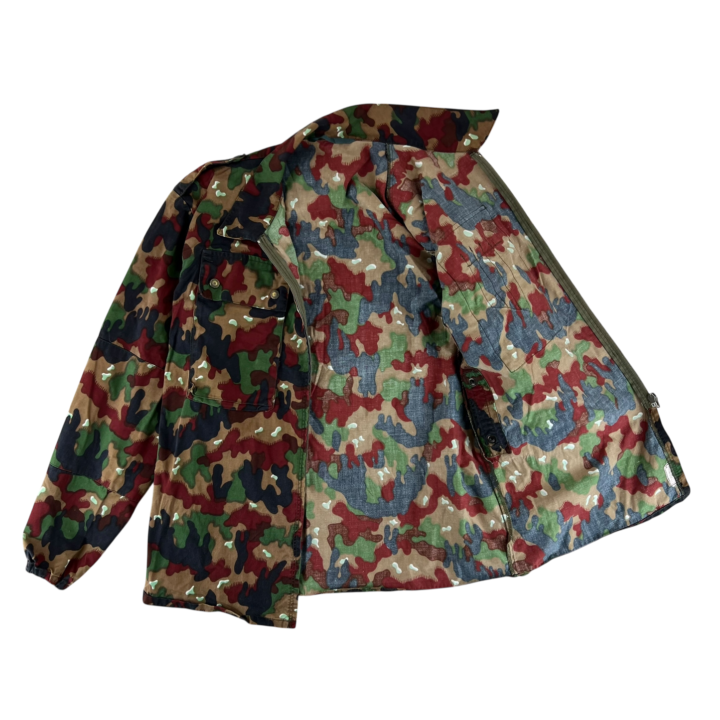 Swiss Army TAZ83 Alpenflage Camouflage Field Shirt - Large