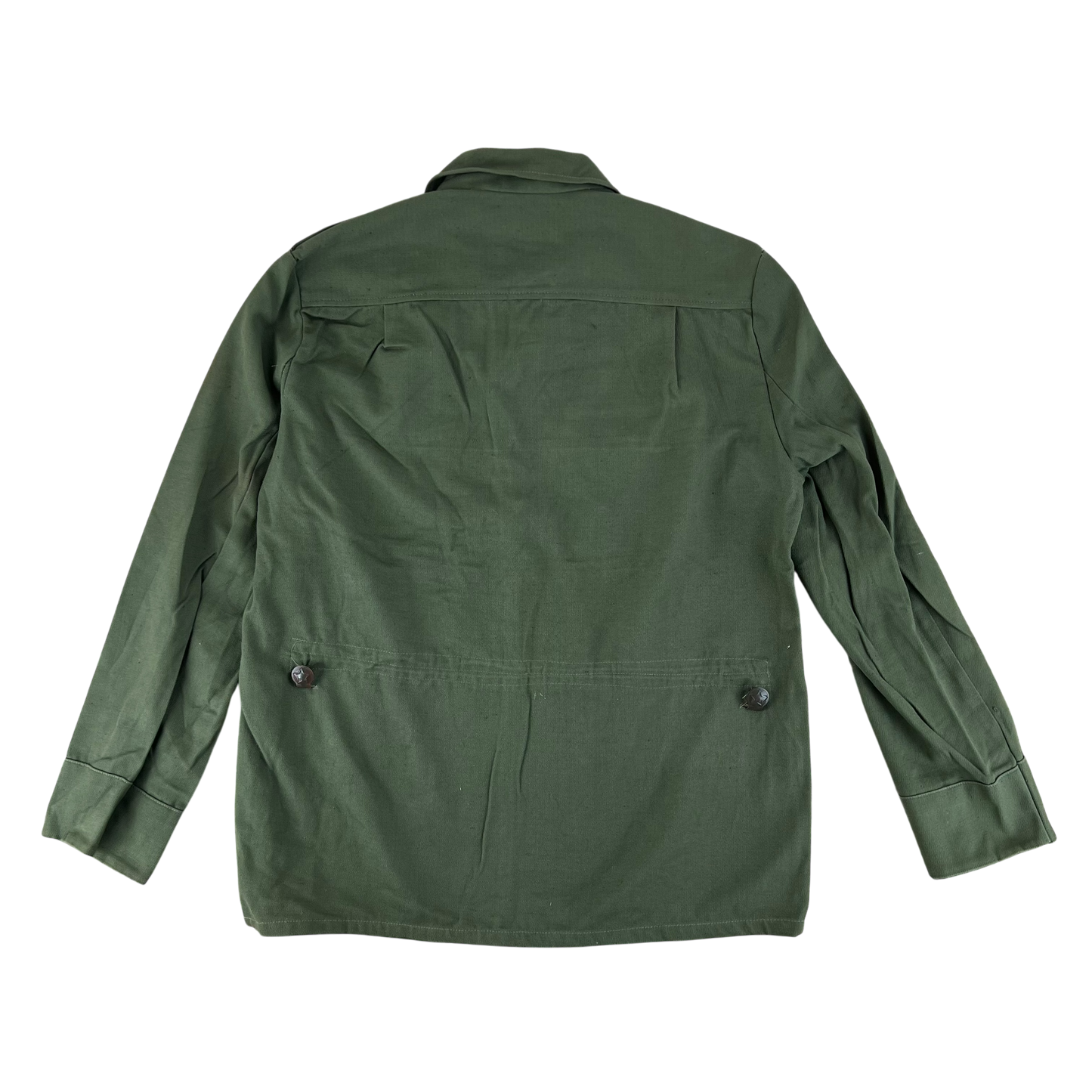 Bulgarian People's Army Olive Green Cossack Shirt - Large