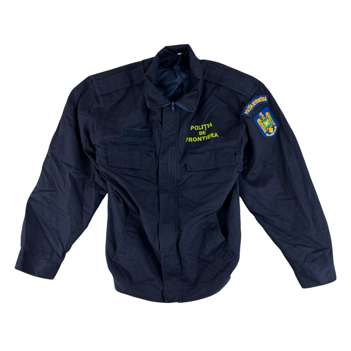 Romanian Army Navy Ripstop Jacket - Border Guards - Medium