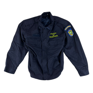 Romanian Army Navy Ripstop Jacket - Border Guards - Medium